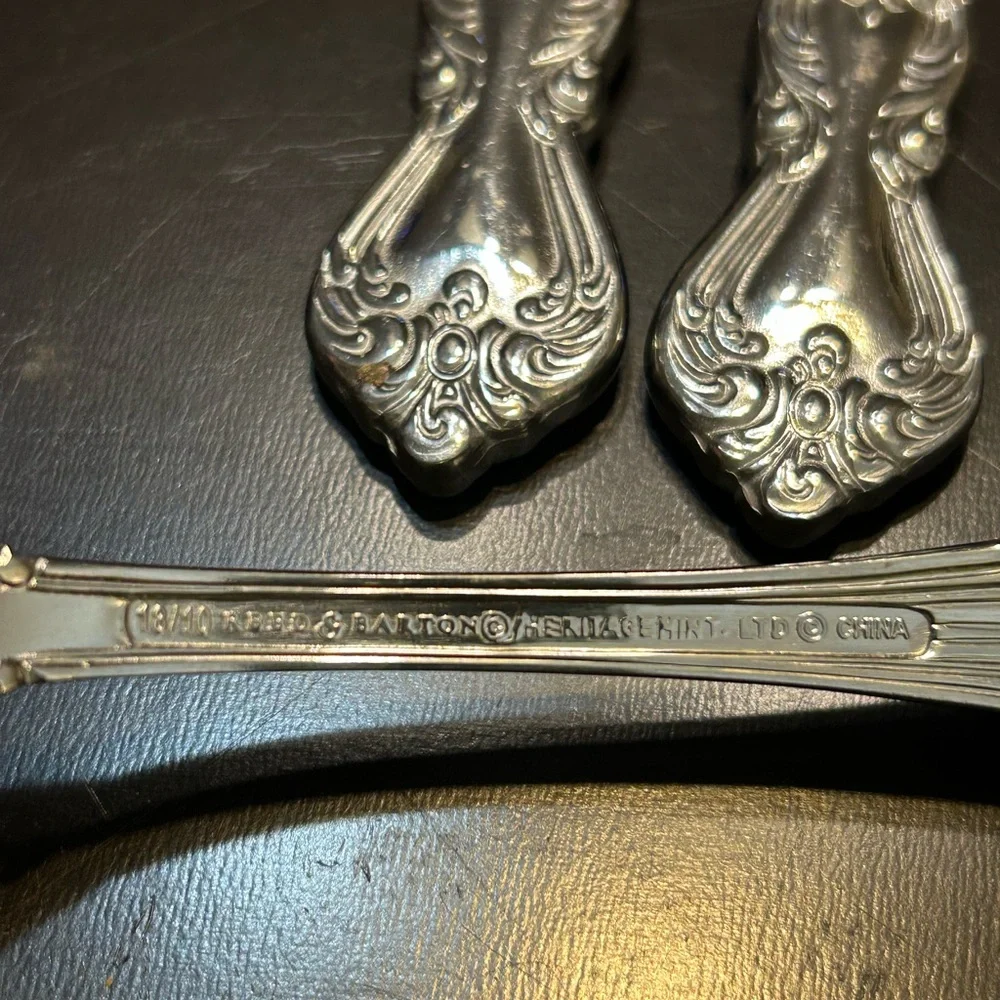 3 Reed & Barton Heritage Mint Silverware